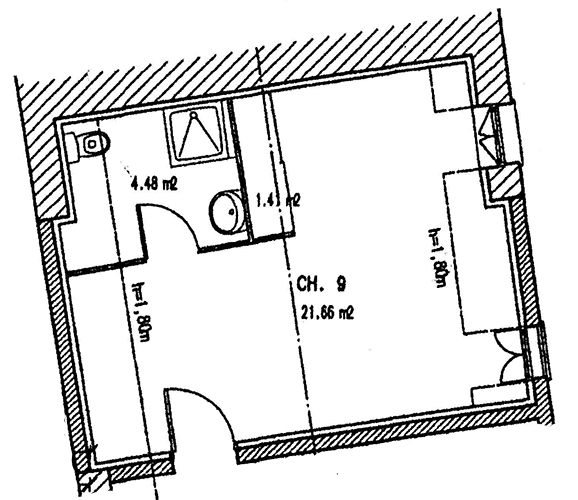 plan chambre Groseilles